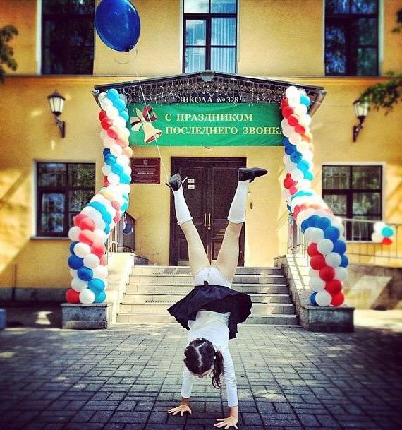 Фото: Русские выпускницы