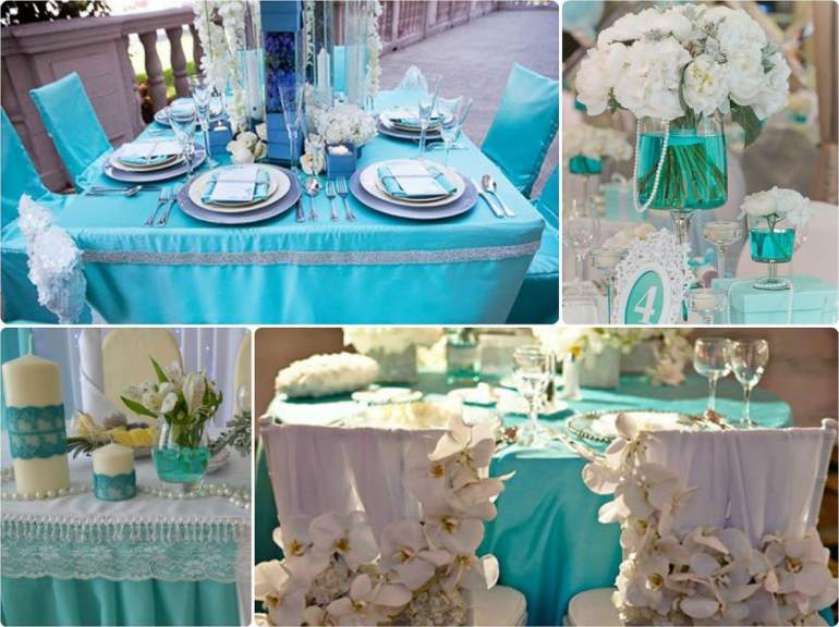 Фото - Свадьба в бирюзовом цвете