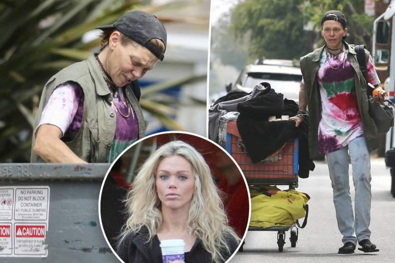 Бывшая модель становится бездомной и ищет еду в мусорных контейнерах