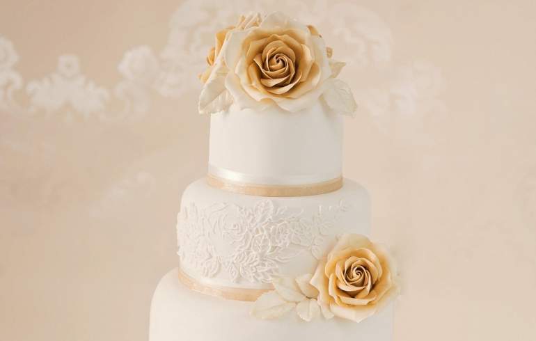 Фото и картинки: Свадебный торт кремовый