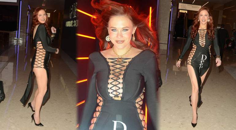 Фото: Мейтленд Уорд в сексуальном платье