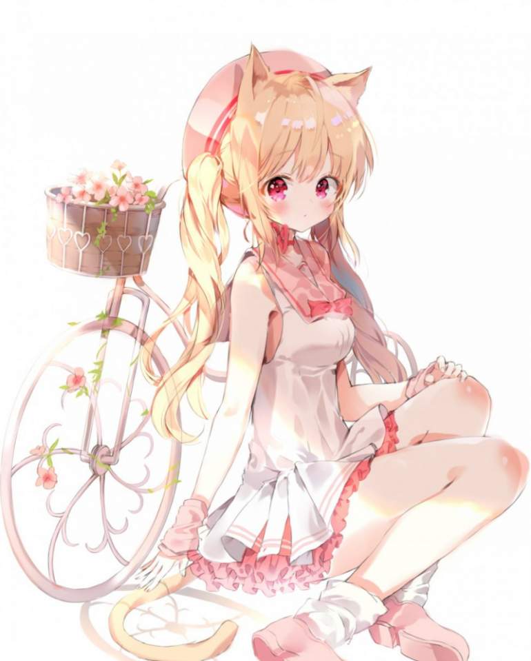 Аниме девушка: Неко - картинки