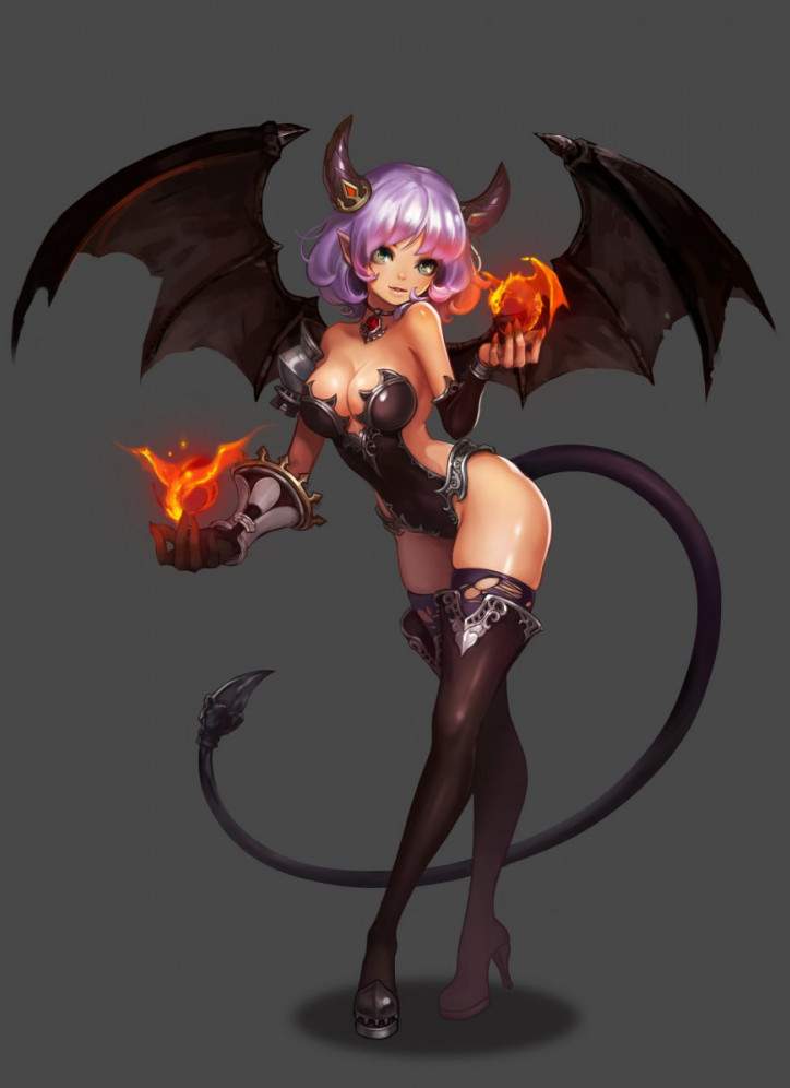 Аниме: Суккуб - картинки