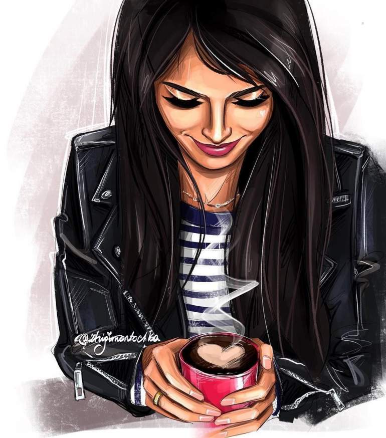 Фото и картинки: Девушка мультяшная