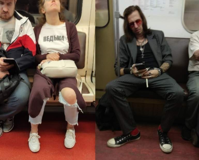 Модники из российского метрополитена 08.08.23