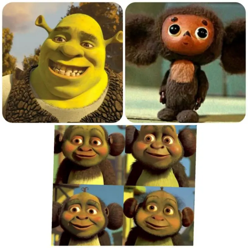 Нейросеть смешивающая очень классные картинки 08.08.2023