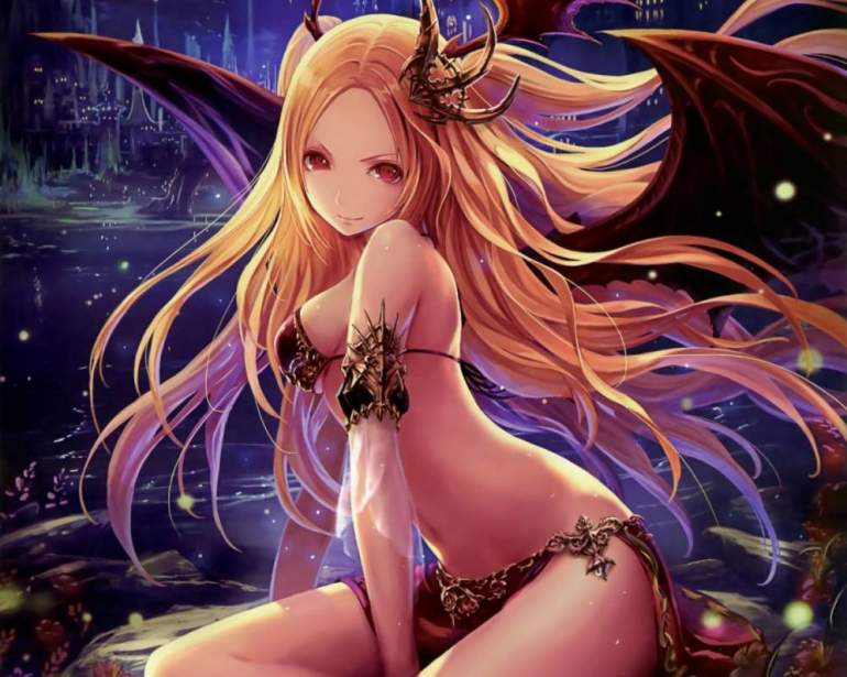 Аниме: Девушка демон - картинки