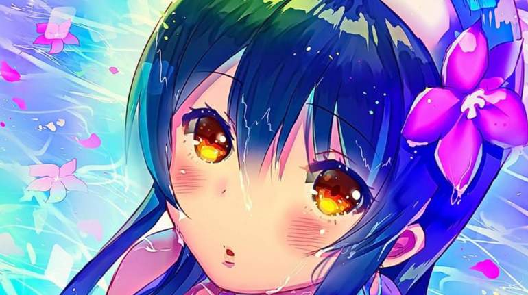 Красивые глаза - аниме картинки