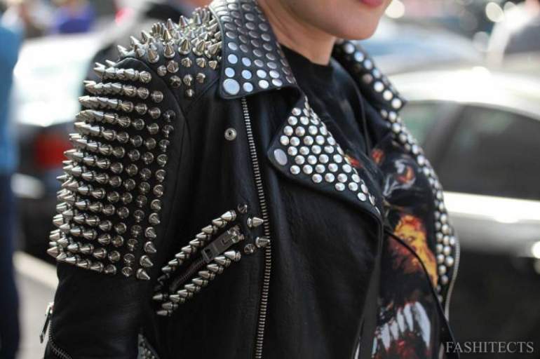 Стиль: Рубашка с шипами - фото идеи