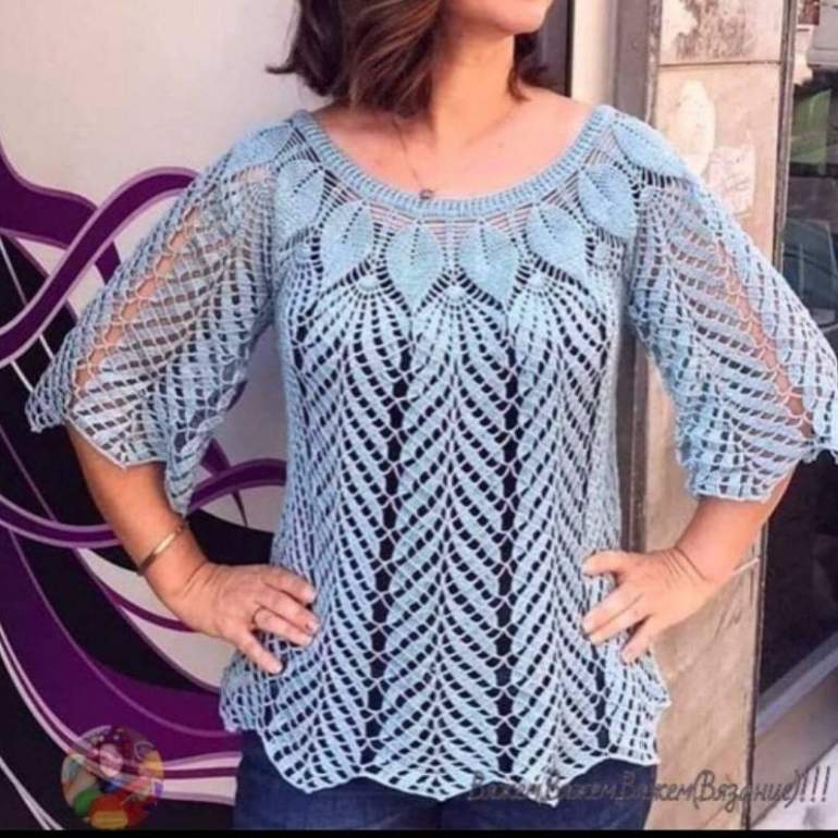 Стиль: Трикотажные ажурные кофты - фото идеи