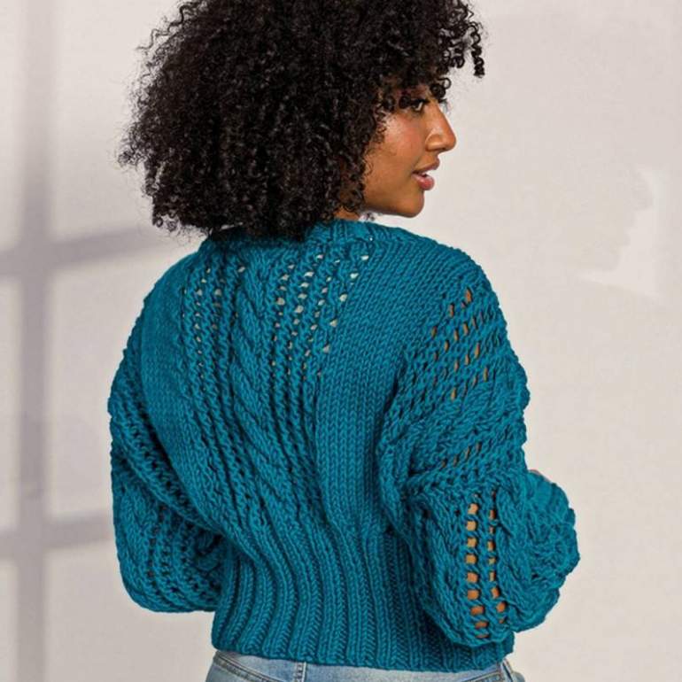 Стиль: Вязанные кофты - фото идеи