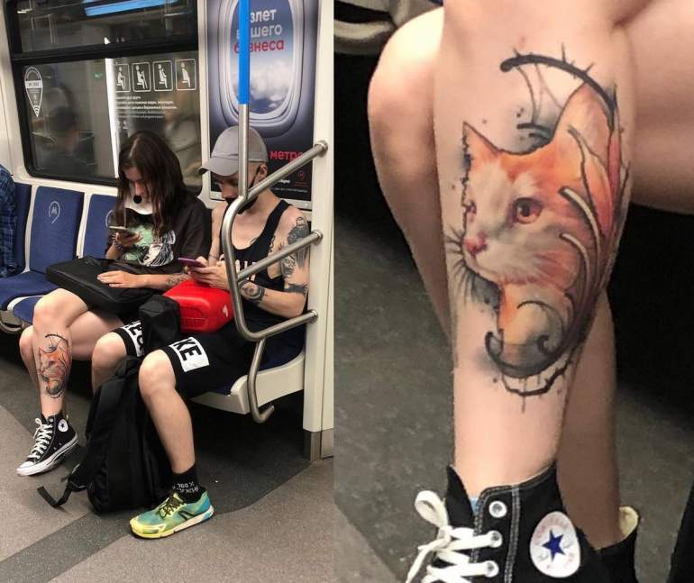 Удивительные типажи в российском метро