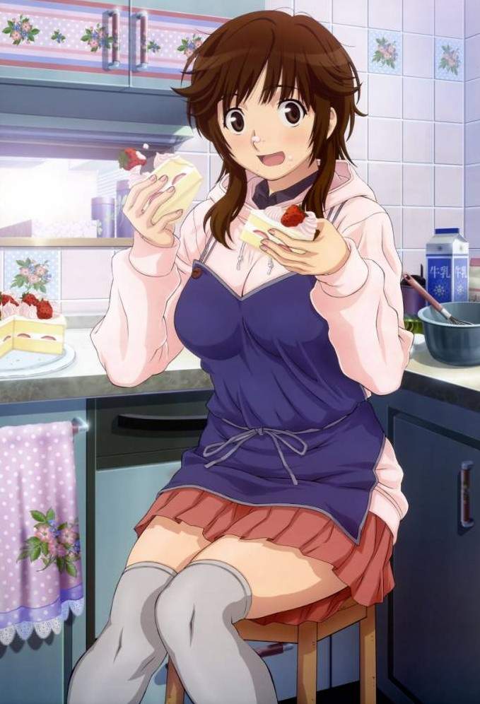 Аниме: Пухлые девушки - картинки