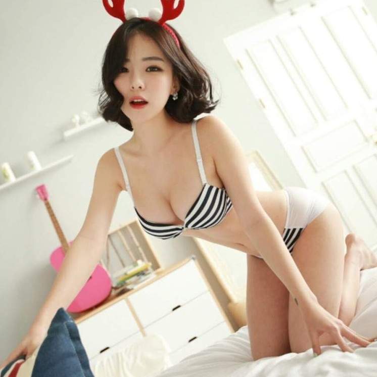 Корейский стиль милых женщин на фото