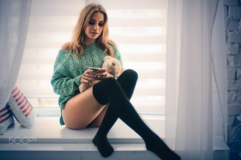 Красивые девушки и Девушки в гетрах