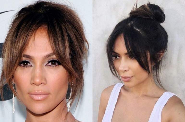 Красивые девушки и Модная челка на две стороны