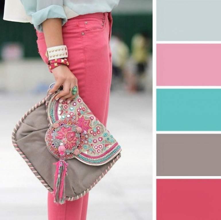 Красивые девушки и Сочетание с розовым цветом