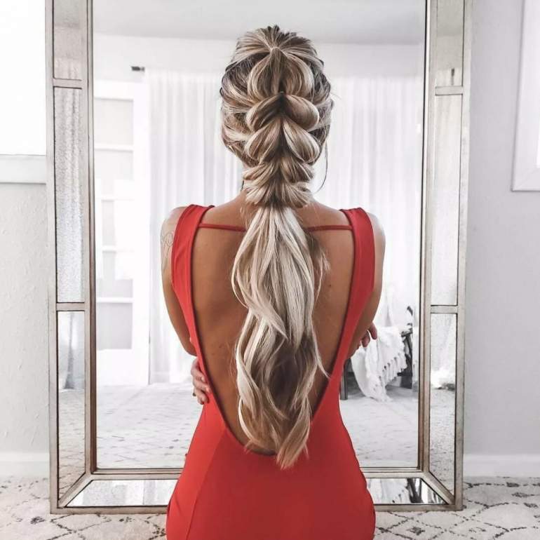 Красивые девушки и Виды косичек