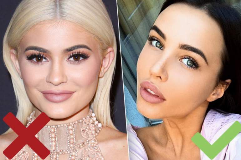 Красивые девушки и Звезды с нарощенными ресницами