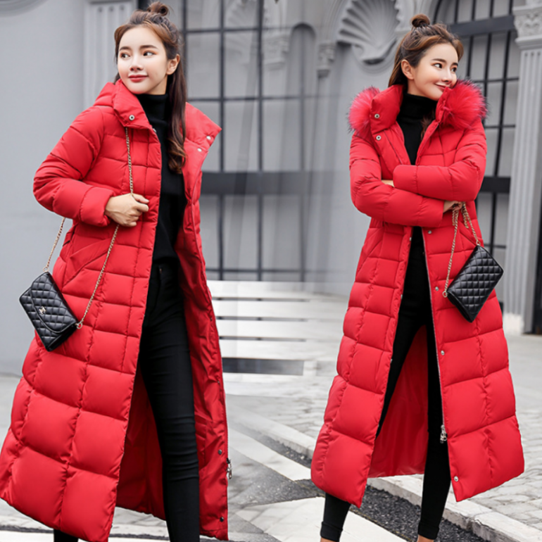 Стиль: Длинные куртки на зиму - фото идеи