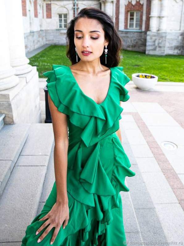 Стиль: Костюм из шифона - фото идеи