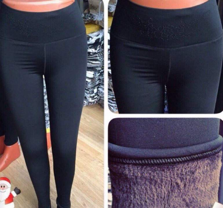 Стиль: Лосины велюр - фото идеи