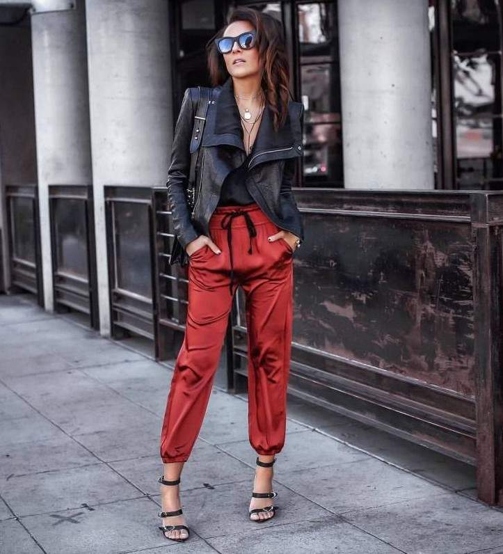 Стиль: Осенние штаны - фото идеи