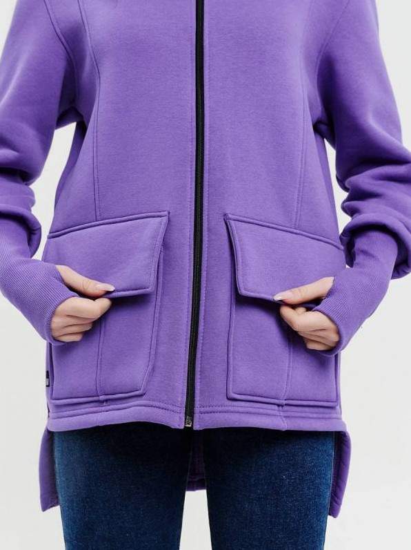 Стиль: Сиреневая кофта - фото идеи