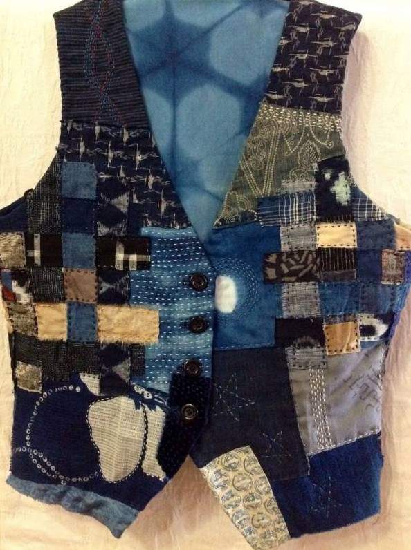 Стиль: Жилет в стиле пэчворк - фото идеи