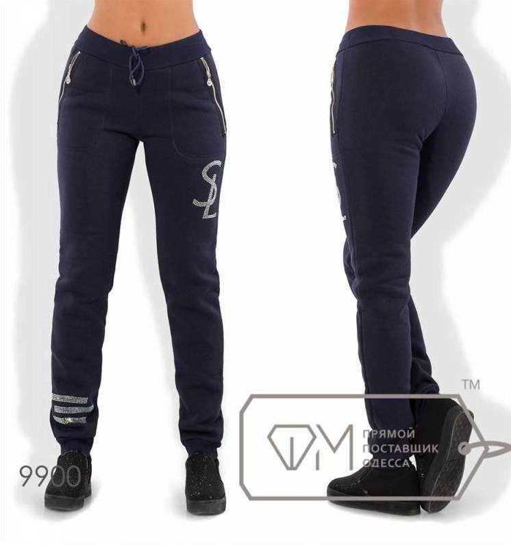 Стиль: Зимние спортивные штаны на флисе - фото идеи