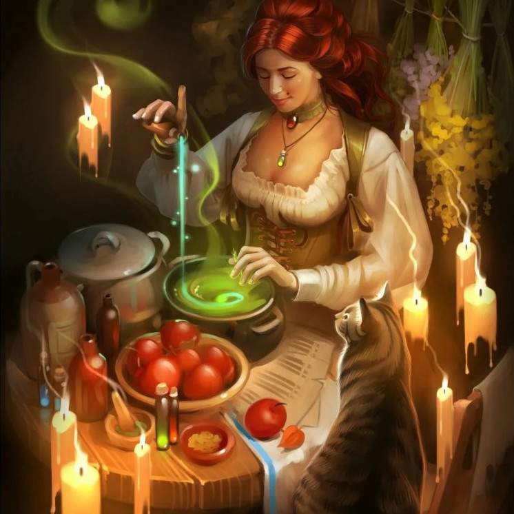 Красна девица гадала. Красна девица гадала