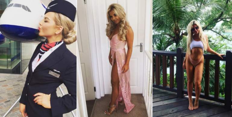 Сексуальные стюардессы в униформе и без неё 11.09.23