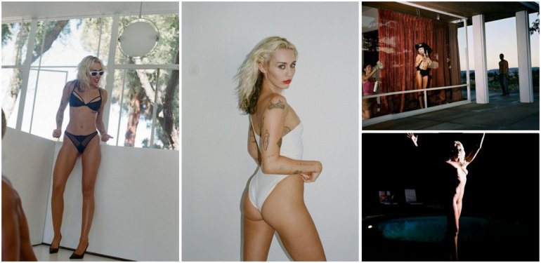 Фото: Майли Сайрус в горячей фотосессии