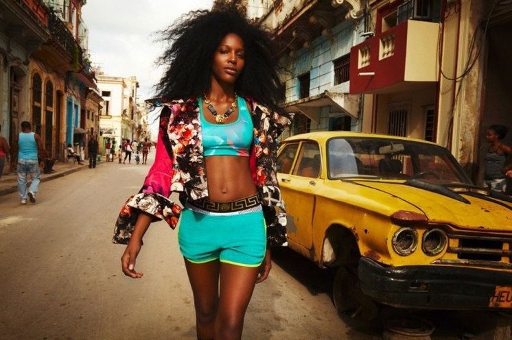 Красивая девушка из гаваны