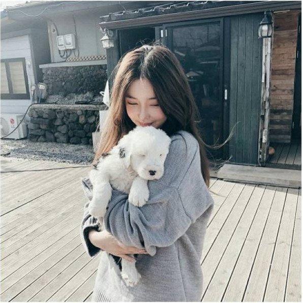 Красивая девушка корейка эстетика