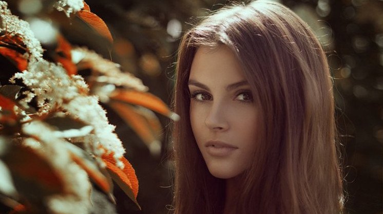 Красивая девушка немыслимой красы на фото