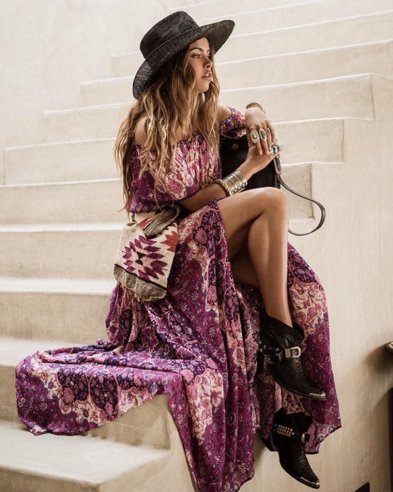 Красивые девушки и Богемный стиль