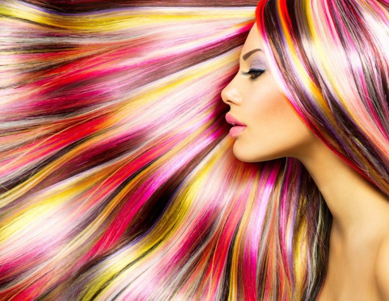 Красивые девушки и Окрашивание колорирование