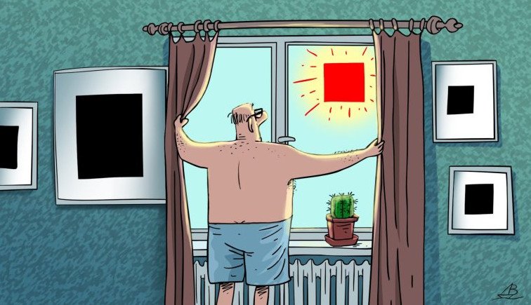 Смешно - Темный квадрат прикол