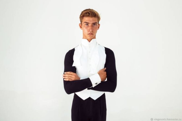 Стиль: Фрачная рубашка - фото идеи