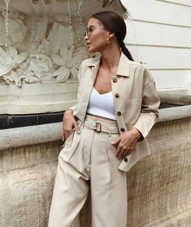 Стиль: Французский костюм - фото идеи