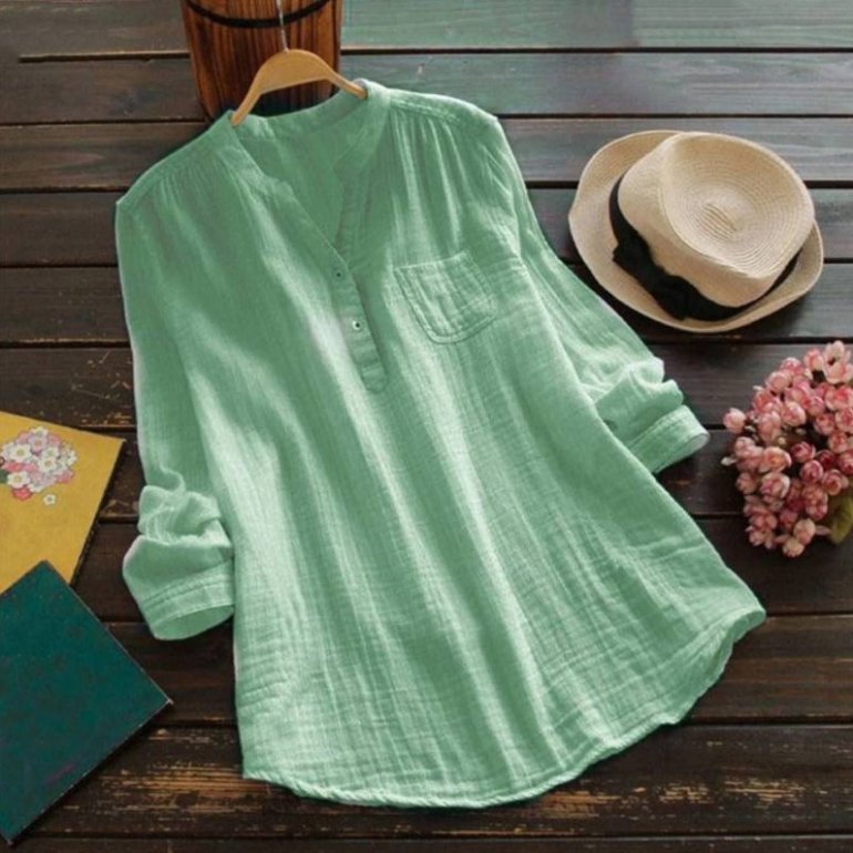 Стиль: Льняные рубашки - фото идеи