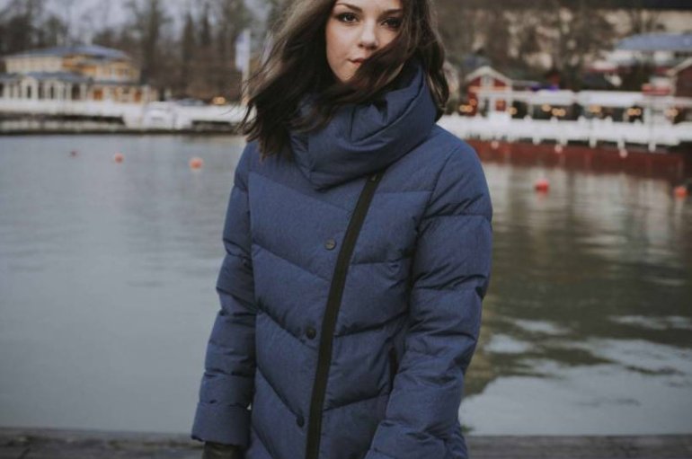 Стиль: Модные укороченные женские пуховики - фото идеи