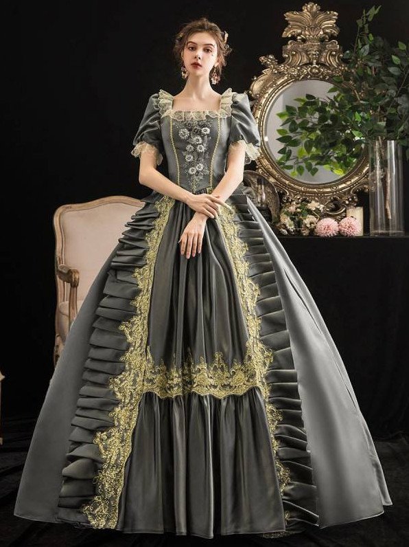 Стиль: Платье барокко - фото идеи