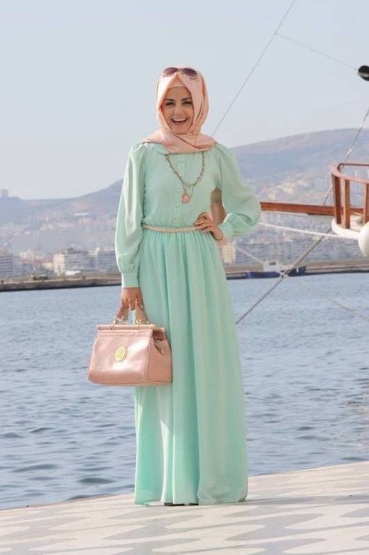 Стиль: Турецкие модные платья - фото идеи