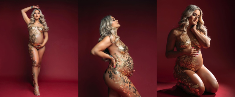 Беременная Тайнара Мело на фото из Instagram