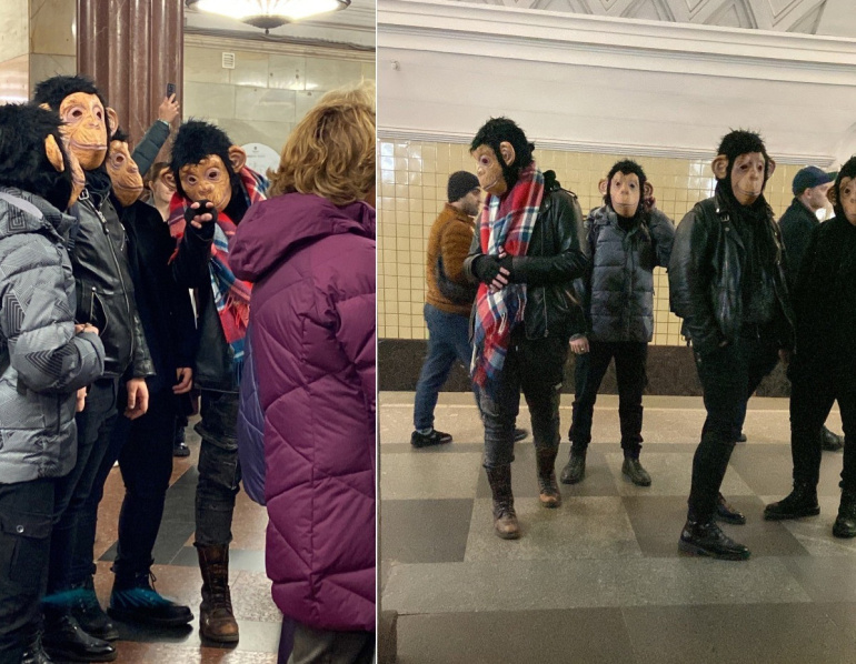 Модники из российского метрополитена 28.11.23