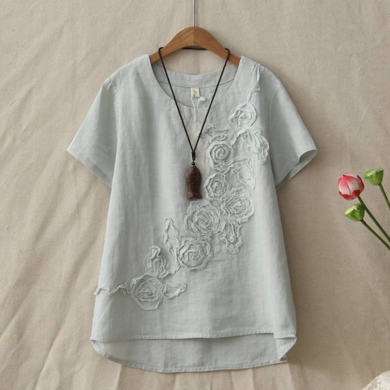 Мода: Индийские туники из хлопка