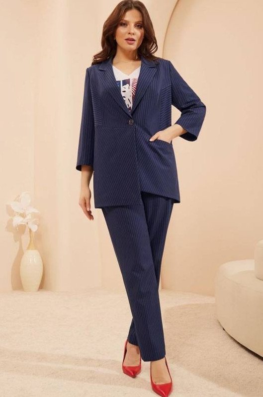 Мода: Костюм женский жакет и брюки