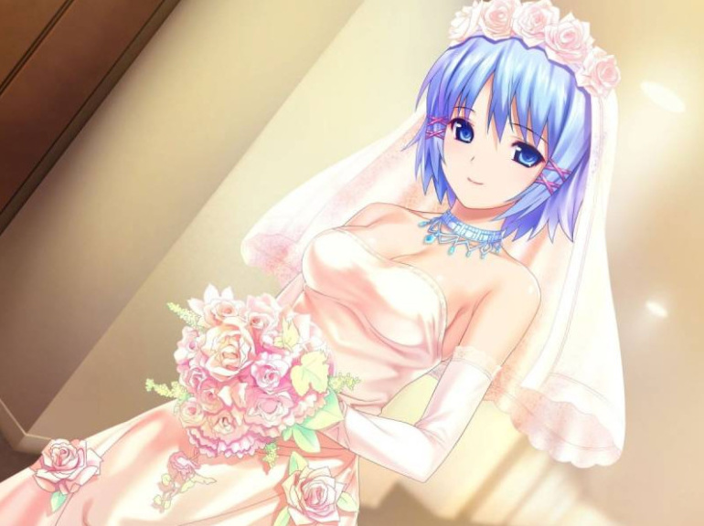 Аниме свадьба - картинки
